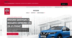 Desktop Screenshot of nissan.si