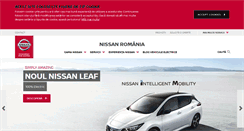 Desktop Screenshot of nissan.ro