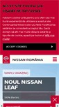 Mobile Screenshot of nissan.ro
