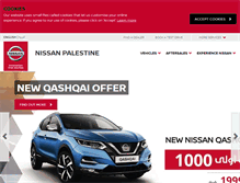 Tablet Screenshot of nissan.ps