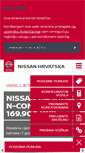 Mobile Screenshot of nissan.hr