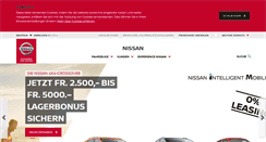 Desktop Screenshot of de.nissan.ch