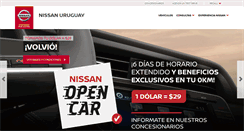 Desktop Screenshot of nissan.com.uy