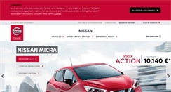 Desktop Screenshot of nissan.lu