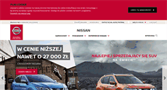 Desktop Screenshot of nissan.pl
